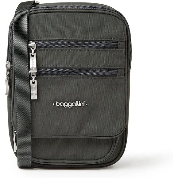 Handbags - Women's Charcoal Journey Crossbody Bags 9x6 Small Lightweight Handbag